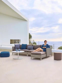 Cane-line Udendørs Loungemøbler<Connect Chaiselong, højre fra