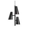 Woud Pendler|Spots<Cono Pendant w. 3 Shades fra