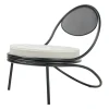GUBI Lænestole<Copacabana Lounge Chair, black semi matt fra