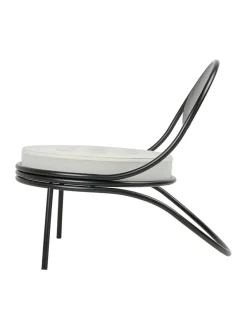 GUBI Lænestole<Copacabana Lounge Chair, black semi matt fra