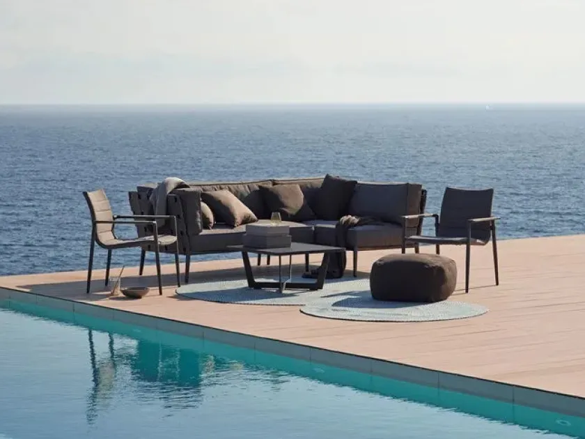 Cane-line Havestole<Core Stol m. Armlæn fra