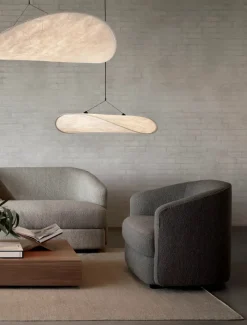 New Works Lænestole<Covent Lænestol, dark taupe fra