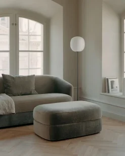 New Works Puffer|Sofaer<Covent Pouf, large fra