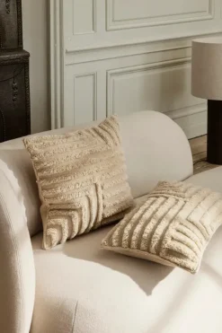 Ferm Living Puder Og Plaider|Puder<Crease Wool pude, Rektangulær fra