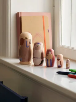 Børn Ferm Living Legetøj<Critter Nesting Dolls fra