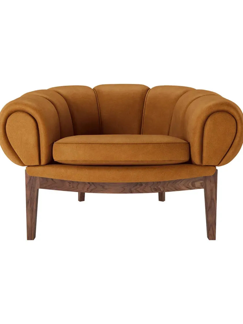GUBI Lænestole<Croissant Lounge Chair, leather fra