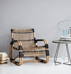Cane-line Lænestole<Curve Loungestol Indoor fra