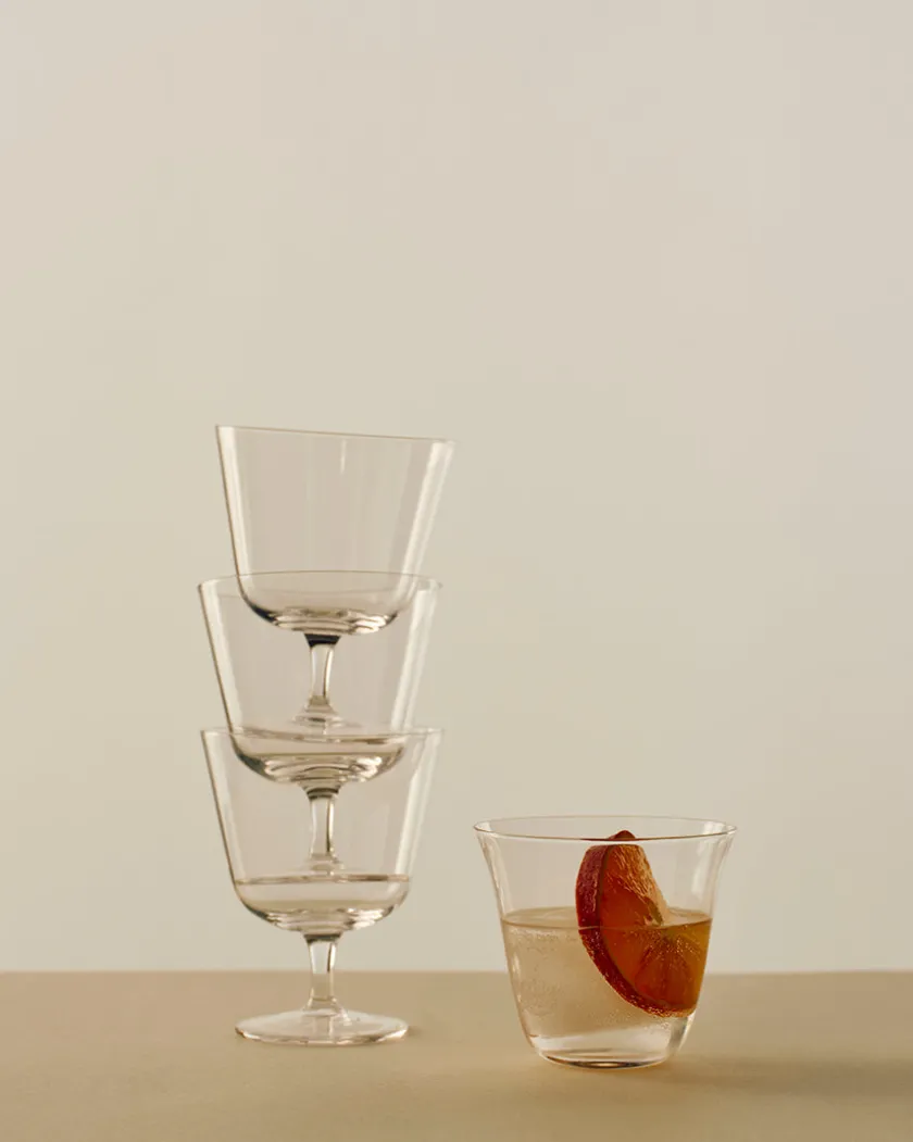 HAY Service<Curve Tumbler Glass fra