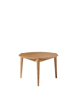 FDB Møbler Sofaborde<D102 Søs Sofabord, Ø 55 cm fra