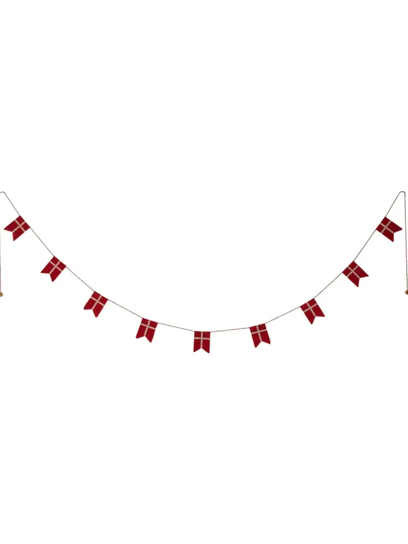 Børn Maileg Gaver|Gaver Til Børn<Dannebrog Flagguirlande fra