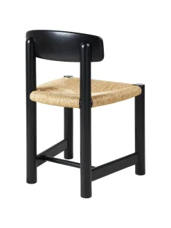 GUBI Spisebordsstole<Daumiller Side Chair, black pine fra