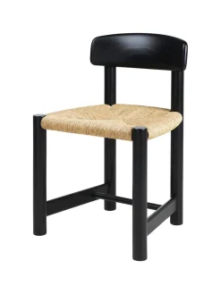 GUBI Spisebordsstole<Daumiller Side Chair, black pine fra