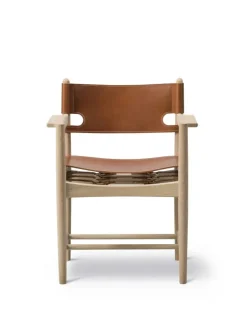 Fredericia Furniture Spisebordsstole<Den Spanske Spisebordsstol med armlæn af Børge Mogensen