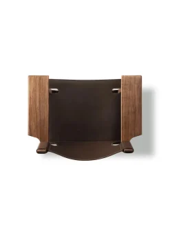 Fredericia Furniture Lænestole<Den Spanske Stol i naturfarvet læder, valnød olie af Børge Mogensen