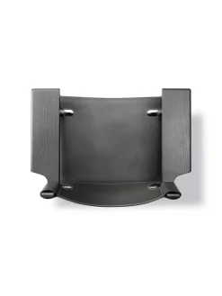 Fredericia Furniture Lænestole<Den Spanske Stol i sort læder, eg sort lak af Børge Mogensen