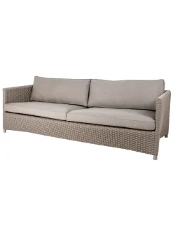Cane-line Udendørs Loungemøbler<Diamond 3 pers Sofa inkl. hynde fra