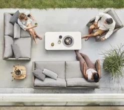 Cane-line Udendørs Loungemøbler<Diamond 3 pers Sofa inkl. hynde fra