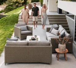 Cane-line Udendørs Loungemøbler<Diamond 3 pers Sofa inkl. hynde fra