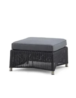 Cane-line Udendørs Loungemøbler|Havestole<Diamond Skammel inkl. hynde fra