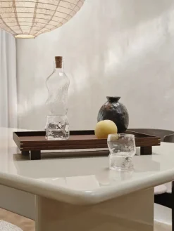 Ferm Living Service<Dimple Glass, set of 2 fra