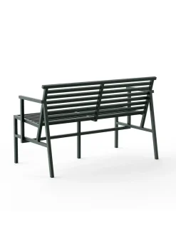 Nine Havebænke<Dining Bench, grøn fra 19 Outdoors