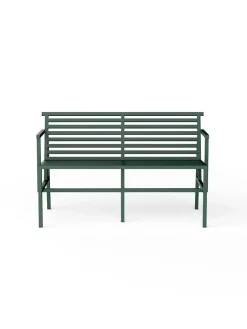 Nine Havebænke<Dining Bench, grøn fra 19 Outdoors