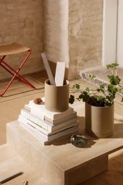 Ferm Living Sofaborde<Distinct Coffee Table, Travertine fra