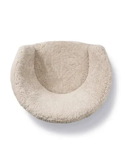 Fredericia Furniture Loungestole|Lænestole<Ditzel Lounge Chair, lammeskind fra