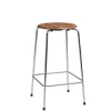 Fritz Hansen Barstole<Dot Barstol m. 4 ben, valnød finer af Arne Jacobsen