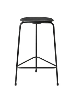 Fritz Hansen Barstole<Dot barstol, sort af Arne Jacobsen