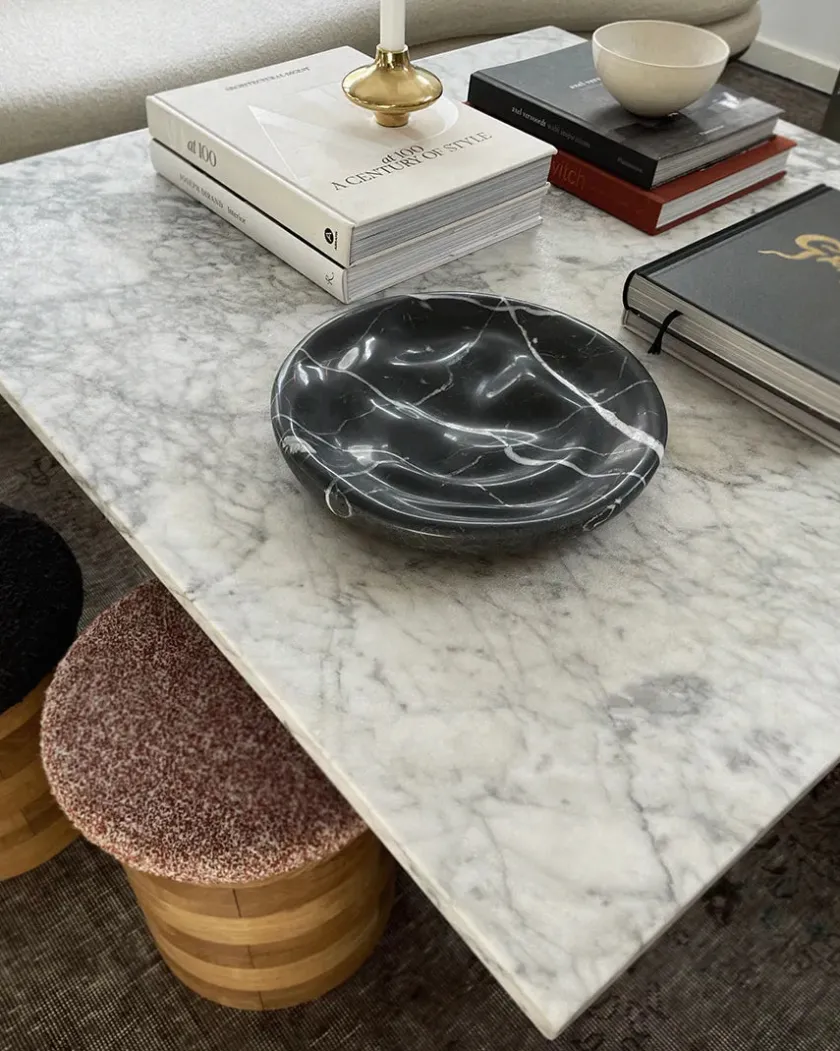 Hein Studio Lysestager<Doublet Candleholder Small, silver fra