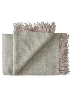 Silkeborg Uldspinderi Puder Og Plaider<Drejø Plaid, grey mix fra