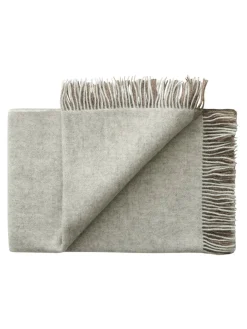 Silkeborg Uldspinderi Puder Og Plaider<Drejø Plaid, grey mix fra