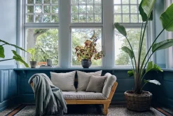 Silkeborg Uldspinderi Puder Og Plaider<Drejø Plaid, sage fra