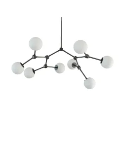 101 Copenhagen Spots|Lysekroner<Drop Bulp Chandelier, mini grey fra