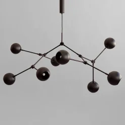 101 Copenhagen Lysekroner|Spots<Drop Chandelier Globe, Chrome fra