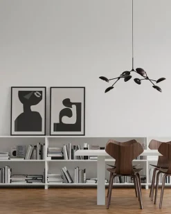 101 Copenhagen Spots|Lysekroner<Drop Chandelier, mini burned black fra