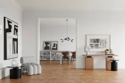 101 Copenhagen Spots|Lysekroner<Drop Chandelier, mini burned black fra