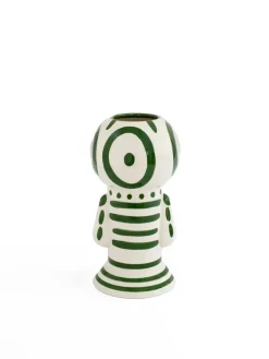 raawii Vaser<Dummy Vase, dark green fra