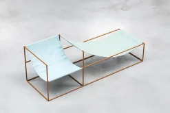 Valerie Objects Sofaer<Duo Seat, red/pink fra