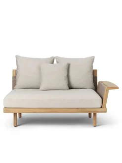 Carl Hansen & Søn Udendørs Loungemøbler<E511 Embrace Outdoor Loungemodul fra