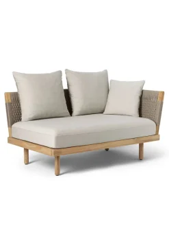 Carl Hansen & Søn Udendørs Loungemøbler<E511 Embrace Outdoor Loungemodul fra