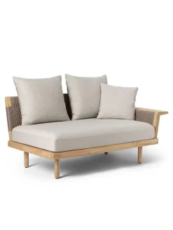 Carl Hansen & Søn Udendørs Loungemøbler<E530 Embrace Outdoor Loungemodul fra