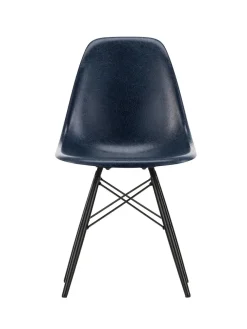Vitra Spisebordsstole<Eames Fiberglass Chair DSW, sortlakeret ahorn fra