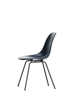 Vitra Spisebordsstole<Eames Fiberglass Chair DSX, sortlakeret fra