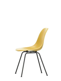 Vitra Spisebordsstole<Eames Fiberglass Chair DSX, sortlakeret fra