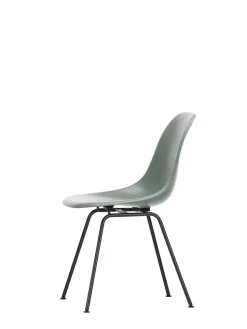 Vitra Spisebordsstole<Eames Fiberglass Chair DSX, sortlakeret fra