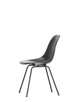 Vitra Spisebordsstole<Eames Fiberglass Chair DSX, sortlakeret fra