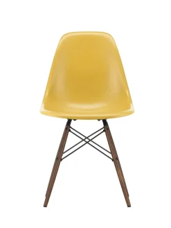 Vitra Spisebordsstole<Eames Fiberglass Chair DSW, mørkbejdset ahorn fra