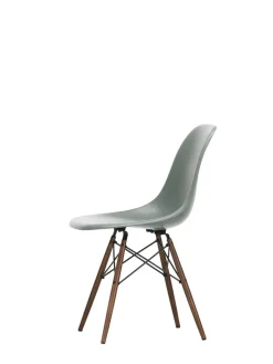 Vitra Spisebordsstole<Eames Fiberglass Chair DSW, mørkbejdset ahorn fra